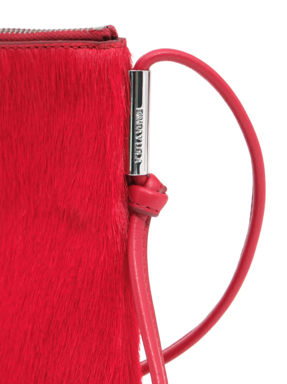 BIMBA Y LOLA Kleine Envelope leren tas Rood