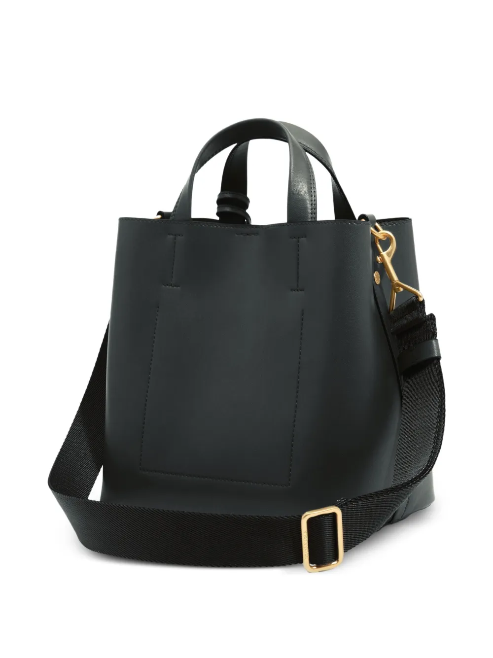 BIMBA Y LOLA Grote Chihuahua leren tas Zwart