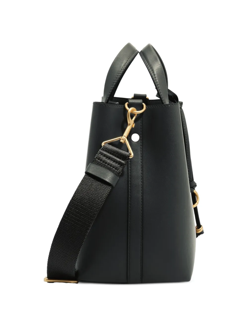 BIMBA Y LOLA Grote Chihuahua leren tas Zwart