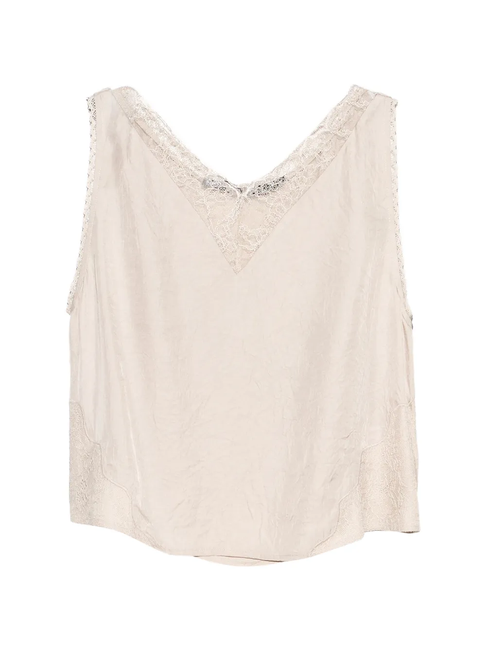 BIMBA Y LOLA light-stone lingerie-style tank top
