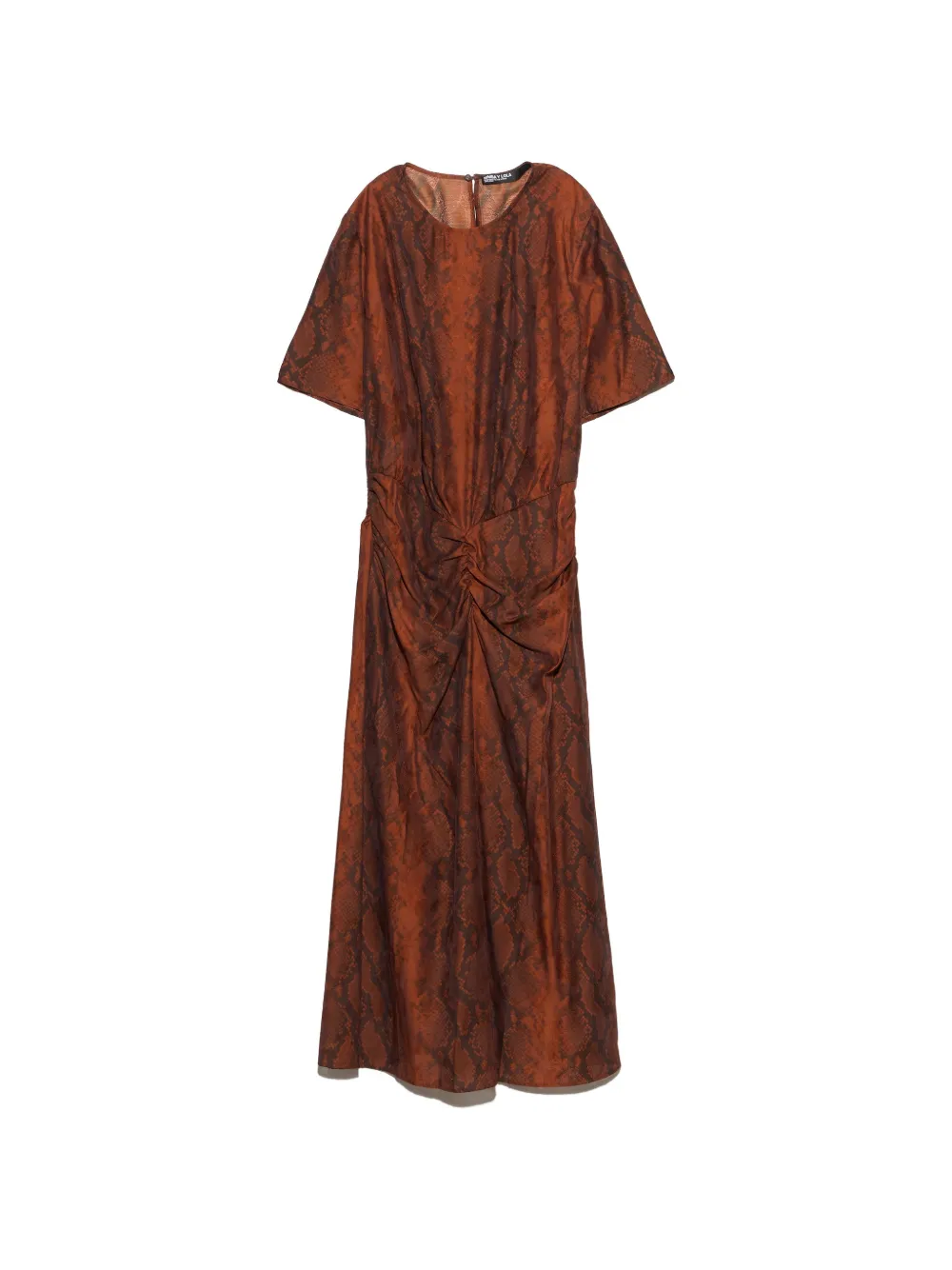 BIMBA Y LOLA Abito con ruches - Marrone