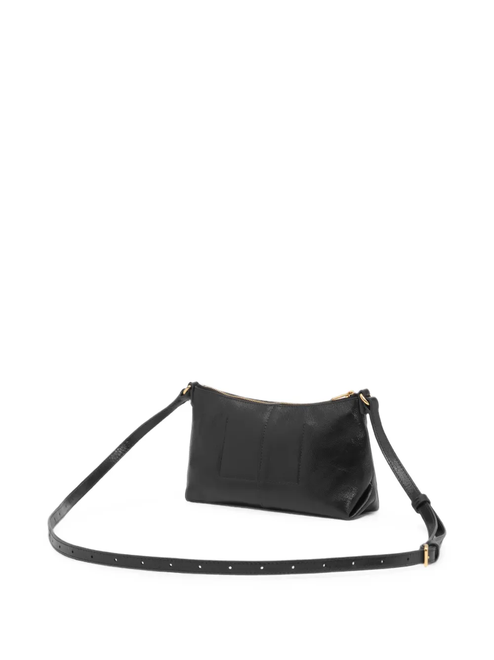 BIMBA Y LOLA Leren mini-crossbodytas Zwart