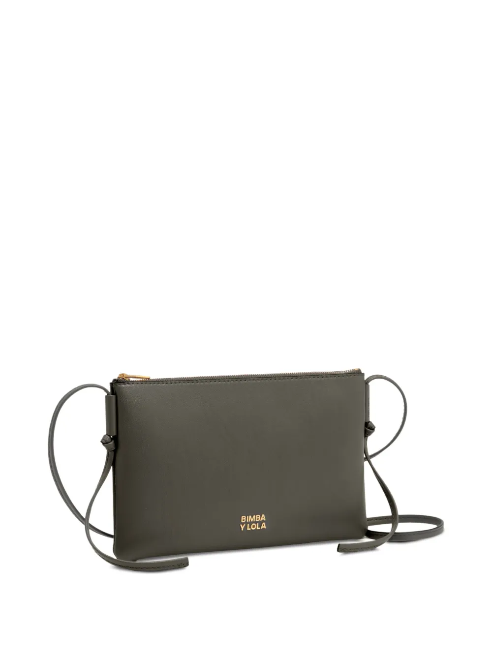 BIMBA Y LOLA small elephant leather clutch bag