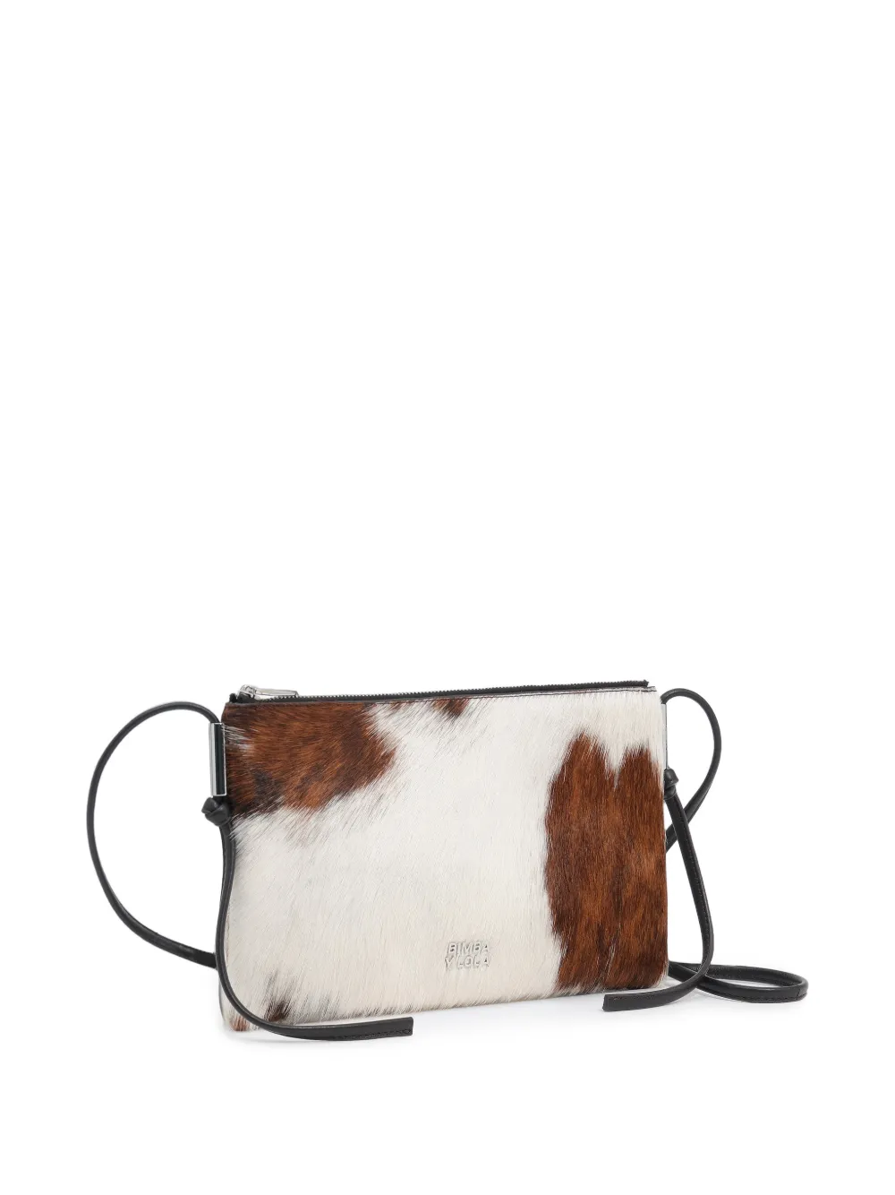 BIMBA Y LOLA Clutch piccola in pelliccia - Bianco