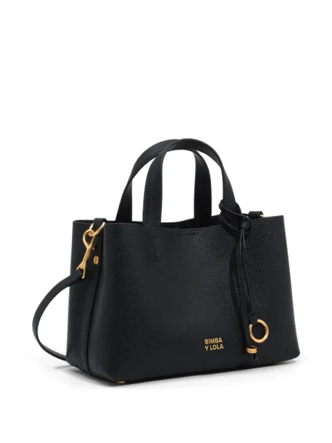 BIMBA Y LOLA sac à main Chihuahua médium en cuir noir
