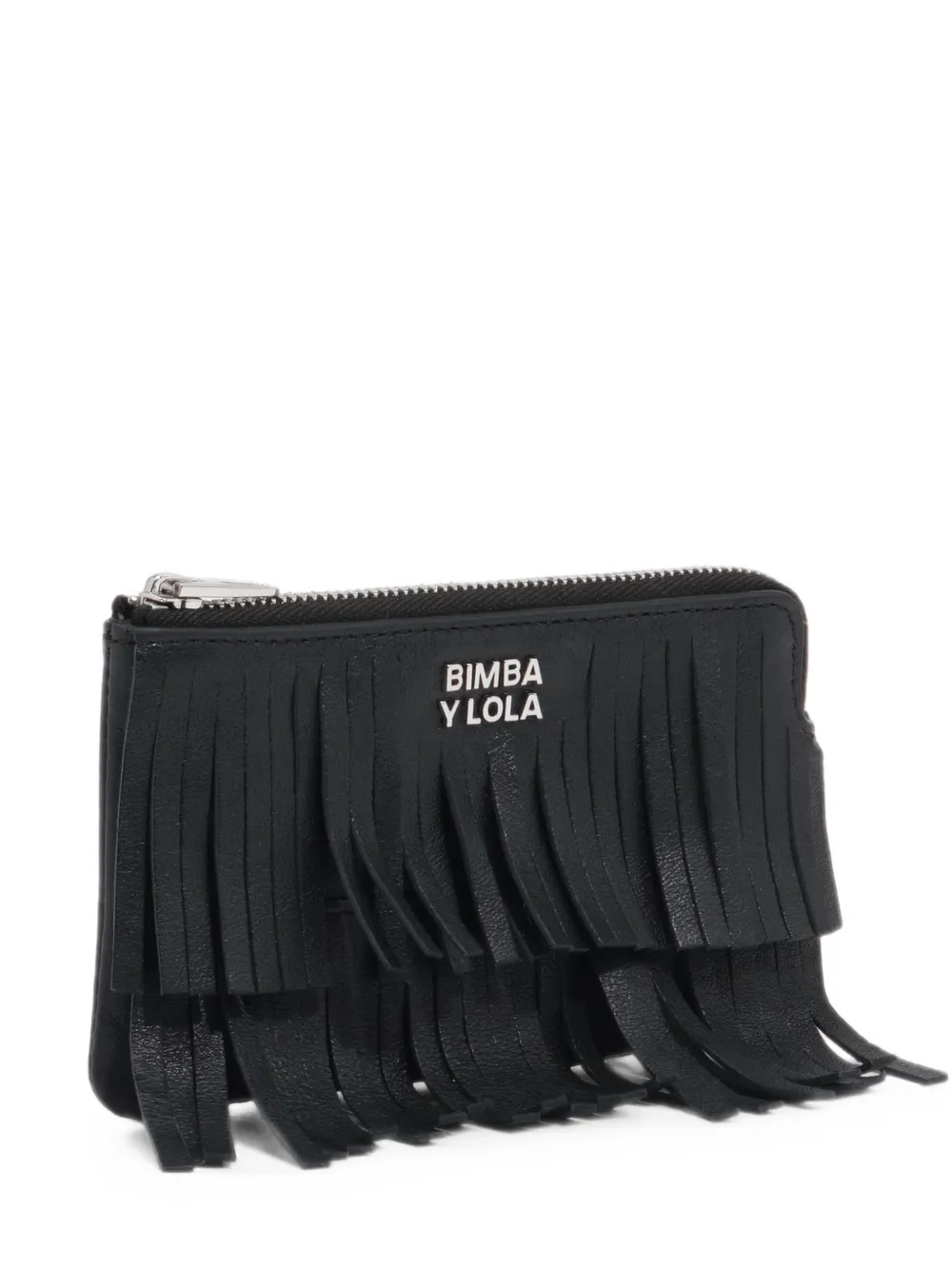 BIMBA Y LOLA Portamonete piccolo in pelle - Nero