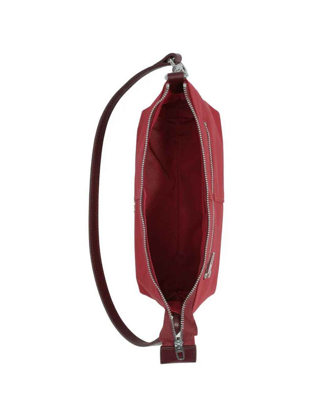 BIMBA Y LOLA Kleine nylon crossbodytas Rood