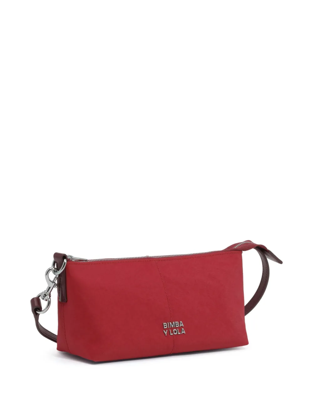 BIMBA Y LOLA Kleine nylon crossbodytas Rood