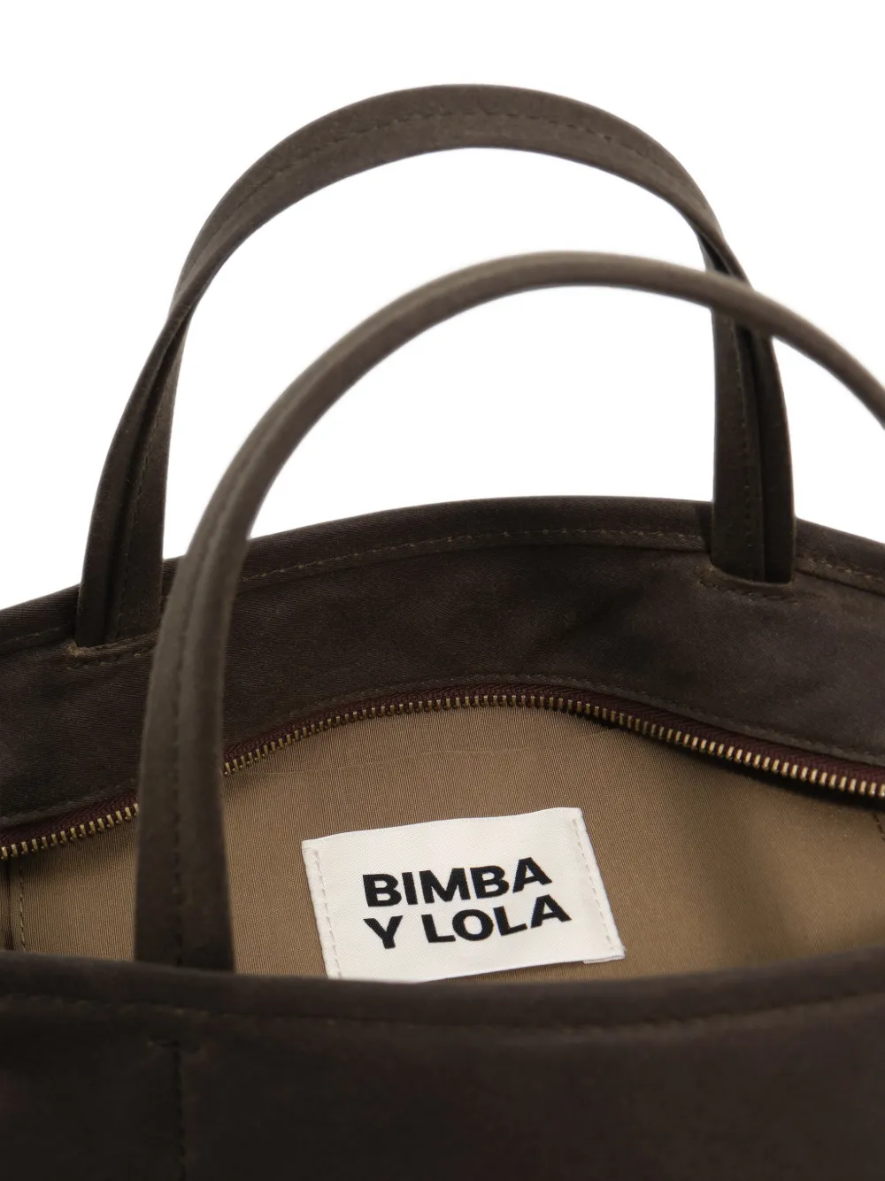 BIMBA Y LOLA Medium Superwax shopper Bruin