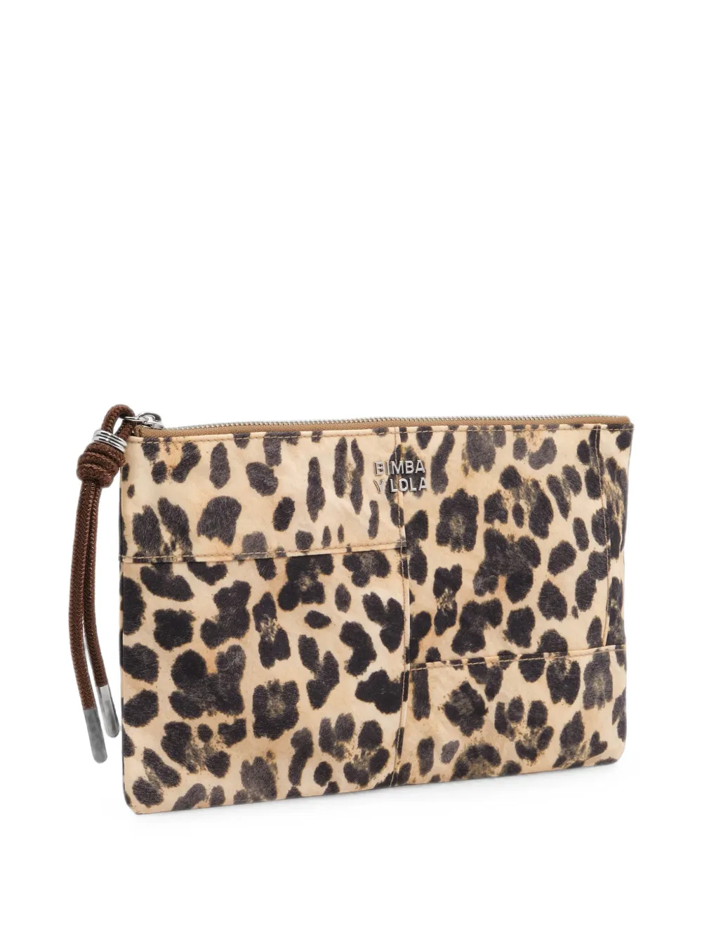 BIMBA Y LOLA Nessier Over-Medium Nylon Leopard-Natural - Nude