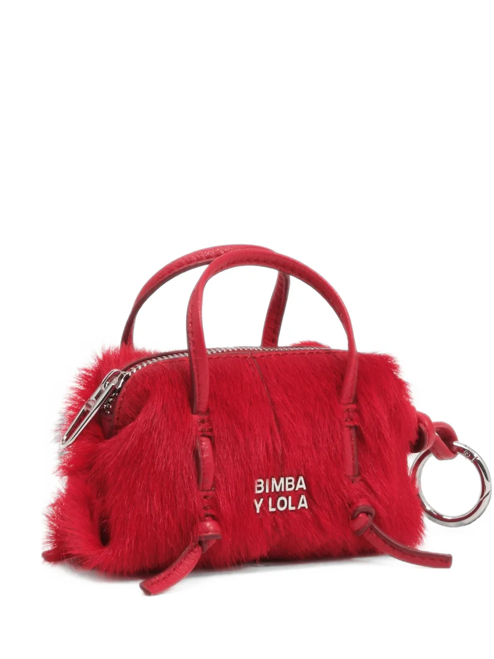 BIMBA Y LOLA Lolita bag with micro lava-fur