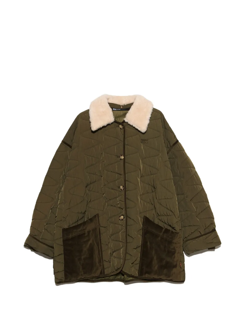 BIMBA Y LOLA Cappotto imbottito - Verde