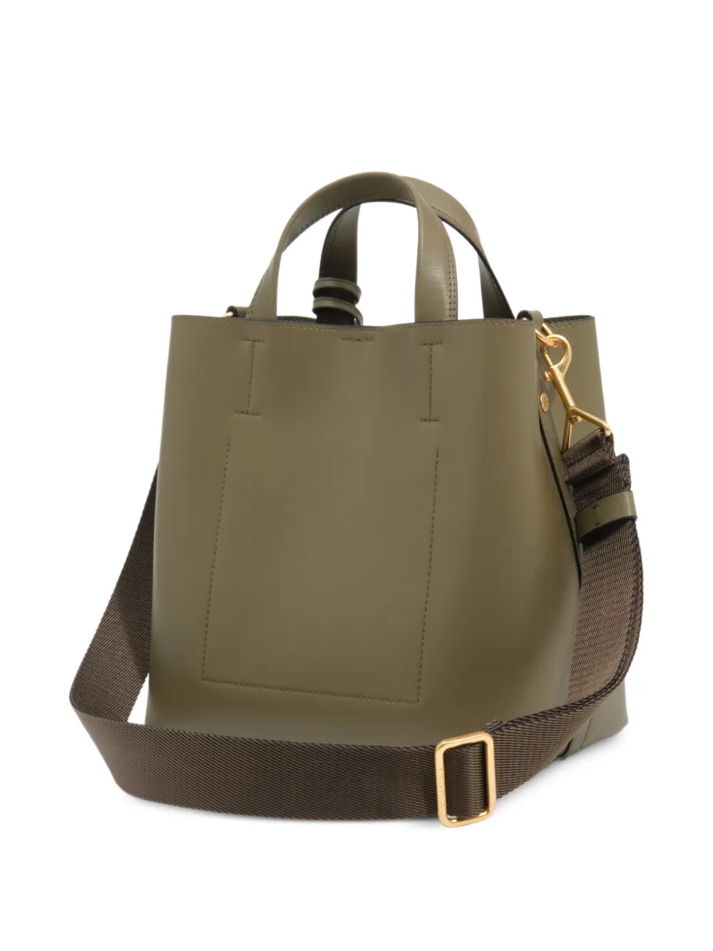 BIMBA Y LOLA Grote Chihuahua leren tas Groen