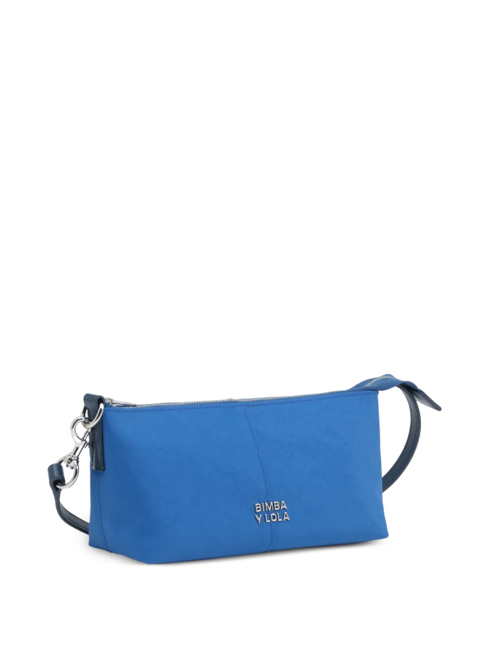 BIMBA Y LOLA small royal-blue nylon crossbody bag