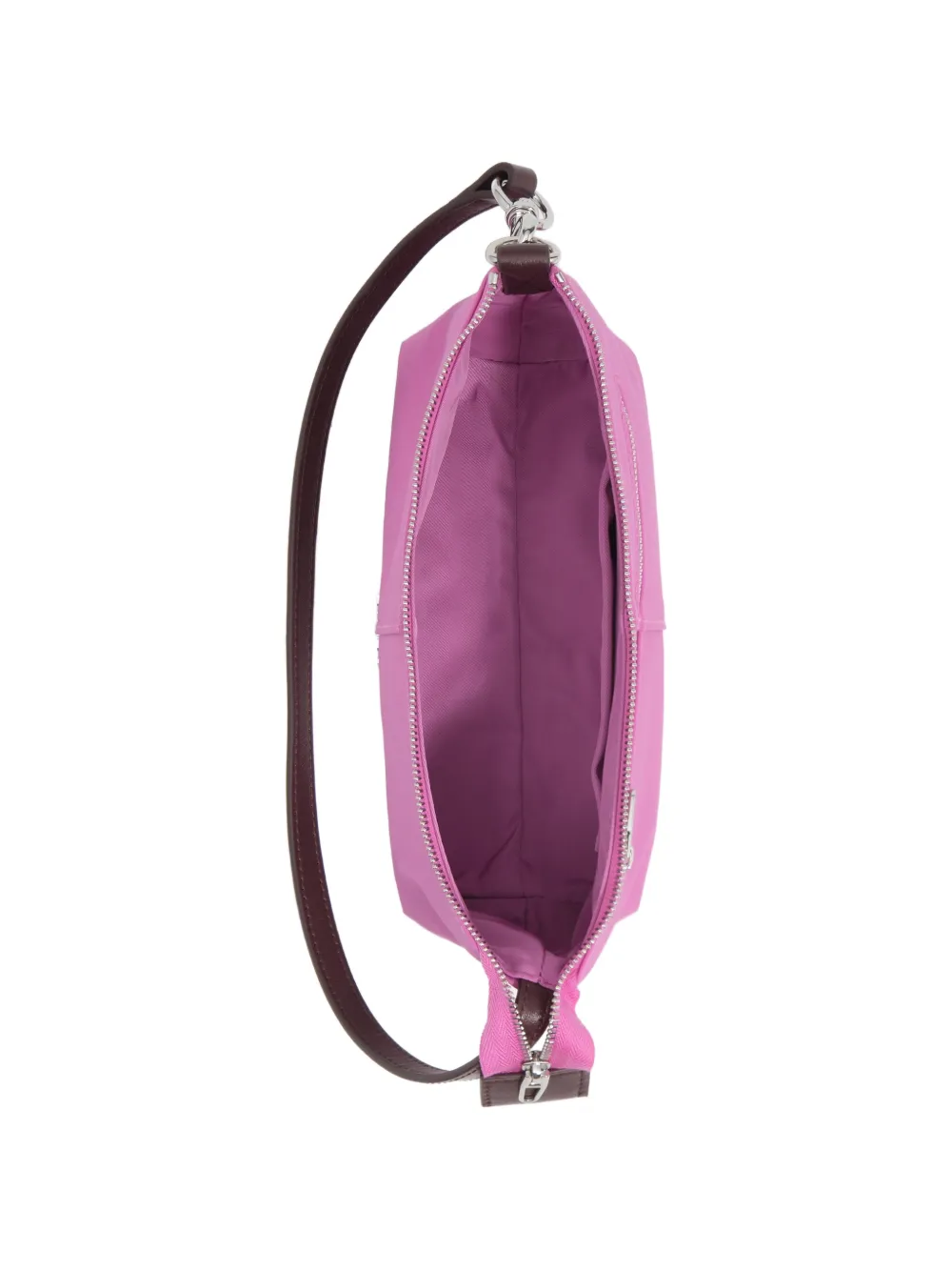 BIMBA Y LOLA Kleine nylon crossbodytas Roze