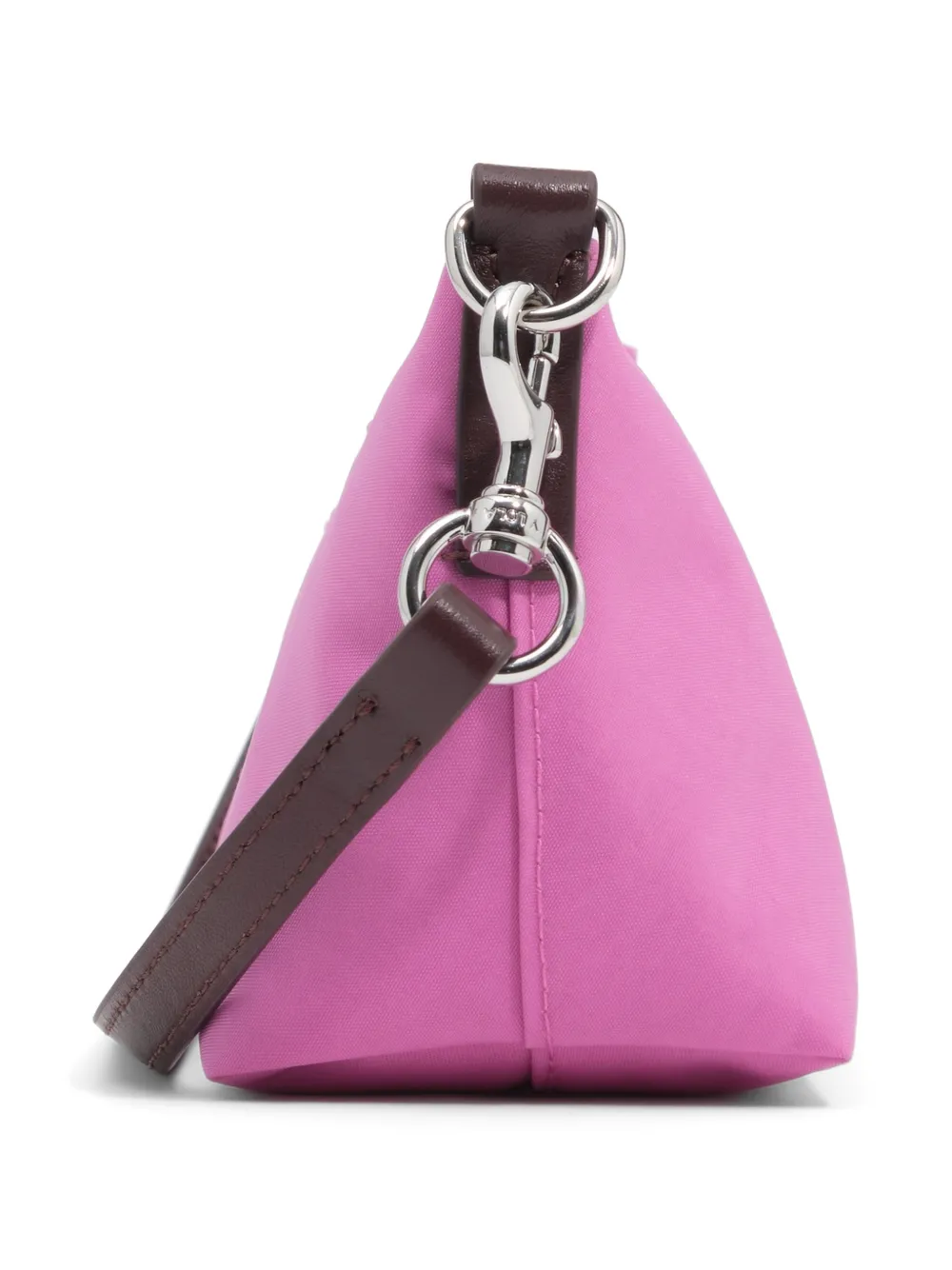BIMBA Y LOLA Kleine nylon crossbodytas Roze