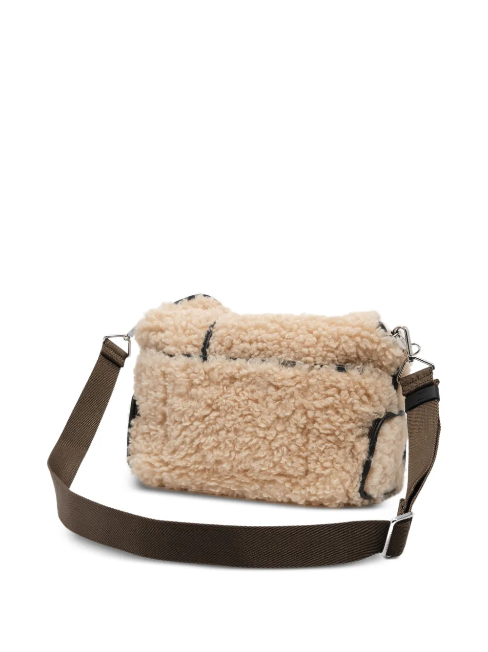 BIMBA Y LOLA Grote Pocket tas met klep Beige