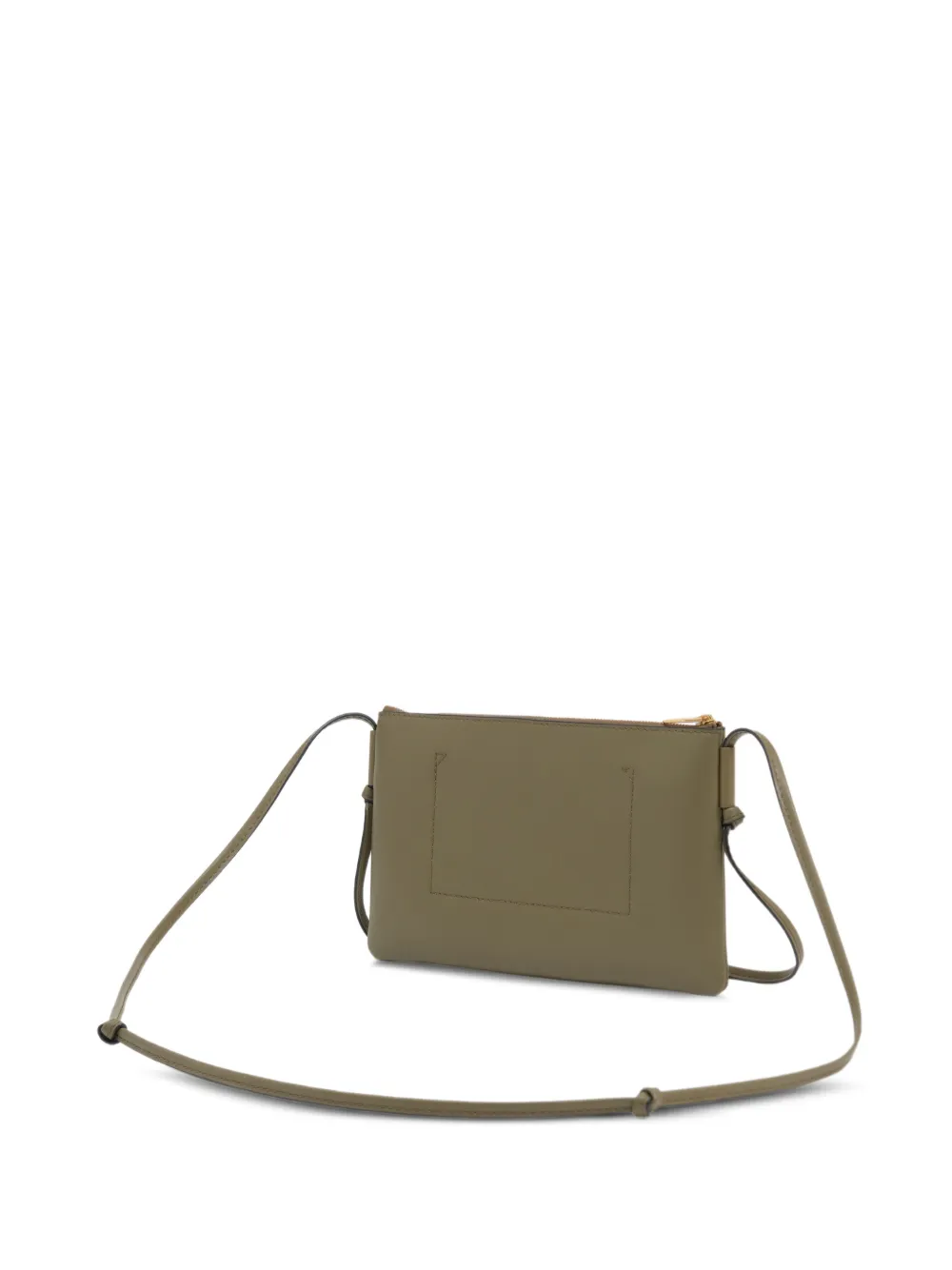BIMBA Y LOLA Kleine leren clutch Groen
