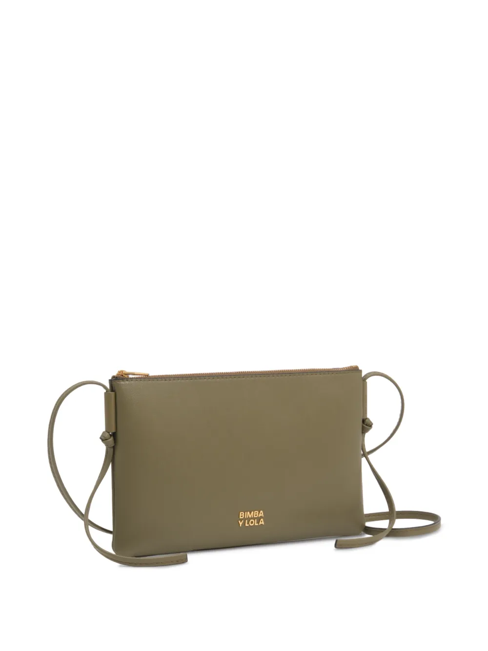 BIMBA Y LOLA petite pochette Cactus en cuir - Vert BIMBA Y LOLA petite pochette Cactus en cuir - Vert