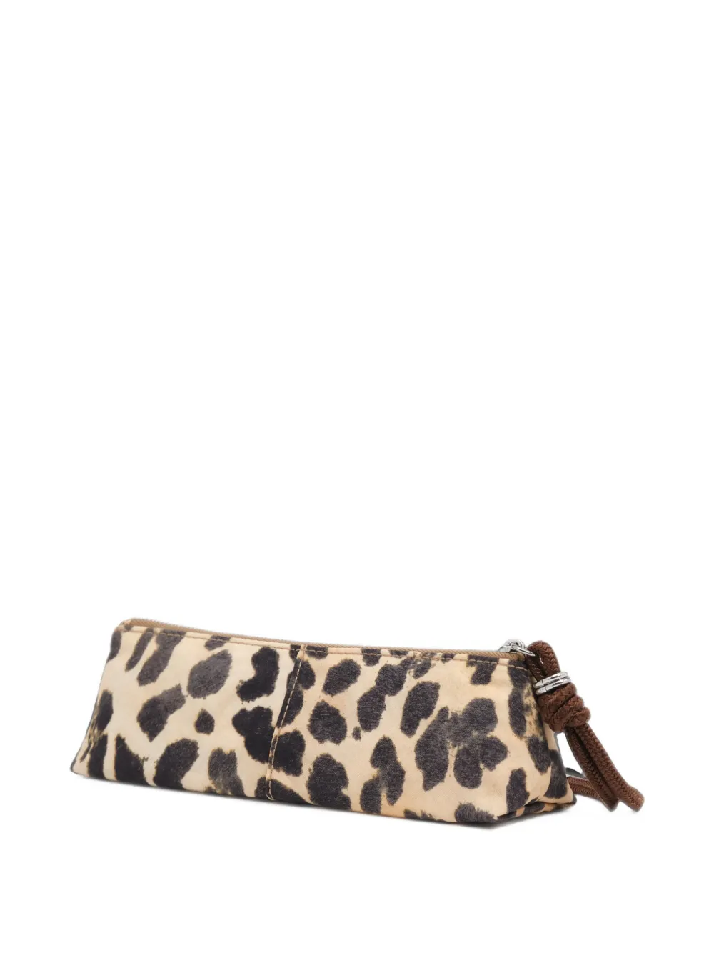 BIMBA Y LOLA Nylon hoesje met luipaard-print Beige