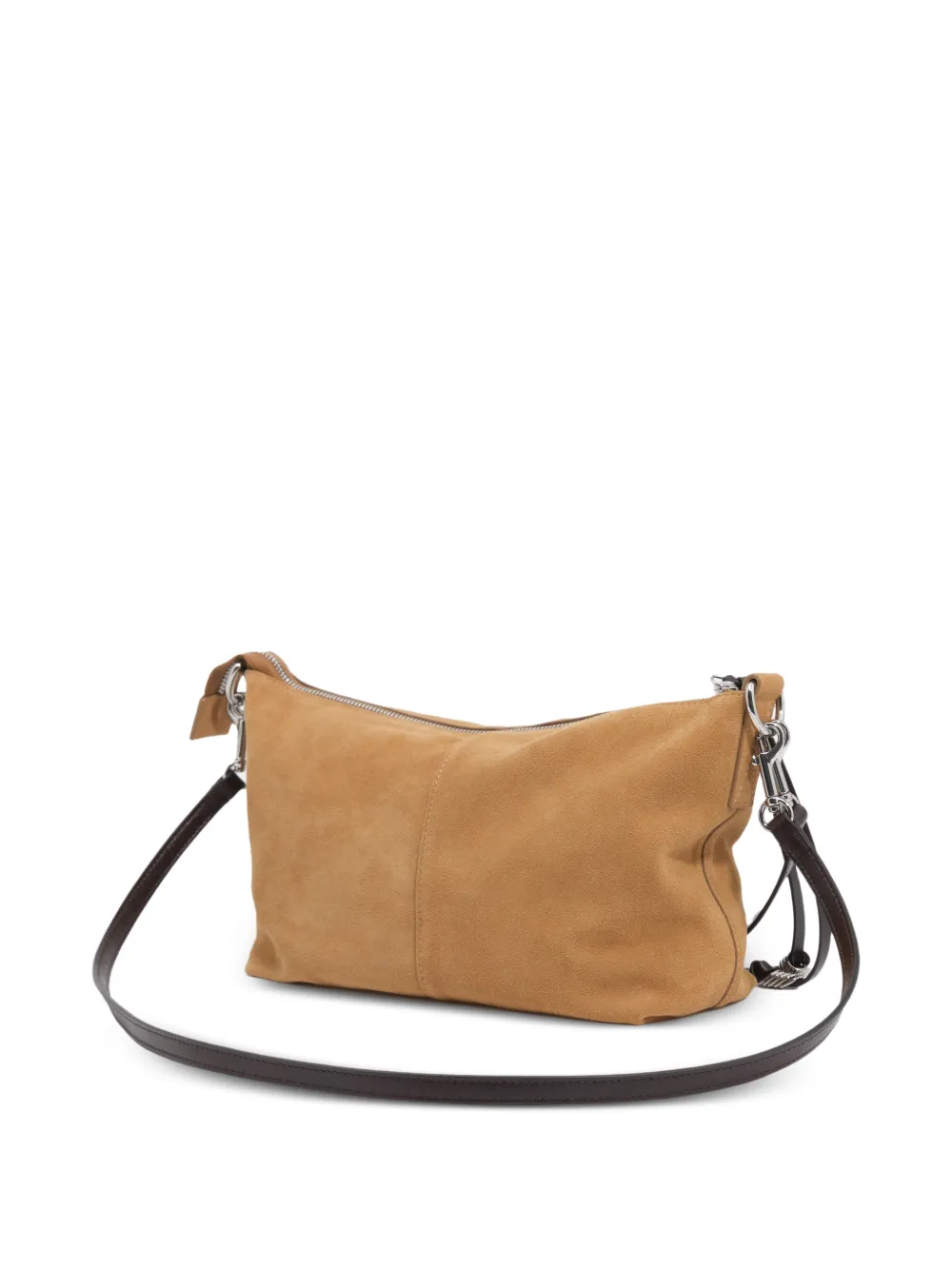 BIMBA Y LOLA Grote Madrid suède tas Beige