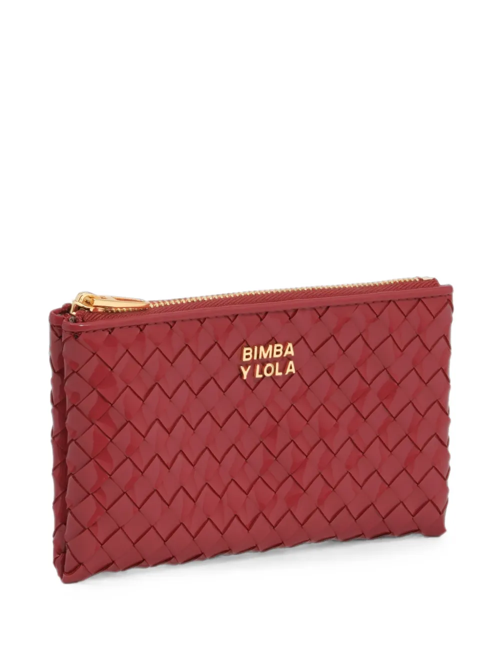 BIMBA Y LOLA cherry plaited coin purse