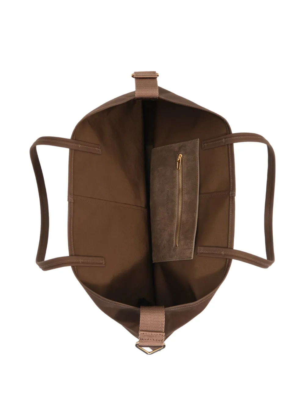 BIMBA Y LOLA Katoenen maxi-shopper Bruin