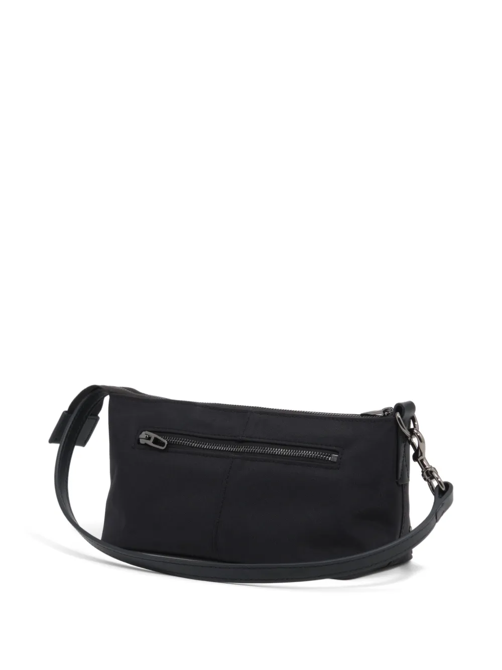BIMBA Y LOLA Kleine nylon crossbodytas met studs Zwart