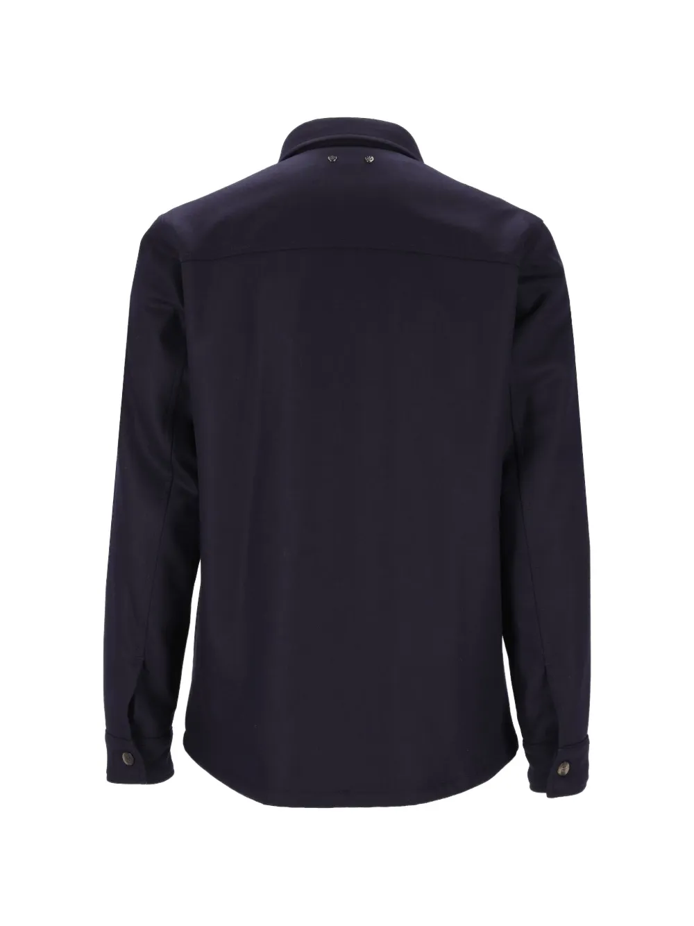 Jacob Cohën Button-up shirtjack met borstzak Blauw