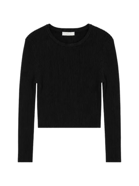 Miss Grant Kids ribbed-knit sweater