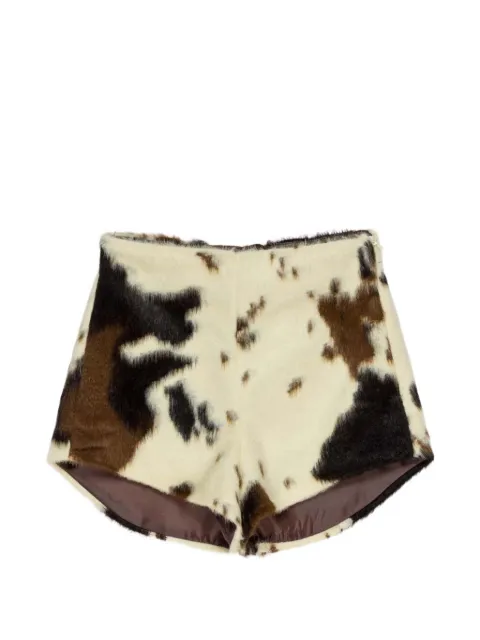 Miss Grant Kids animal-print shorts