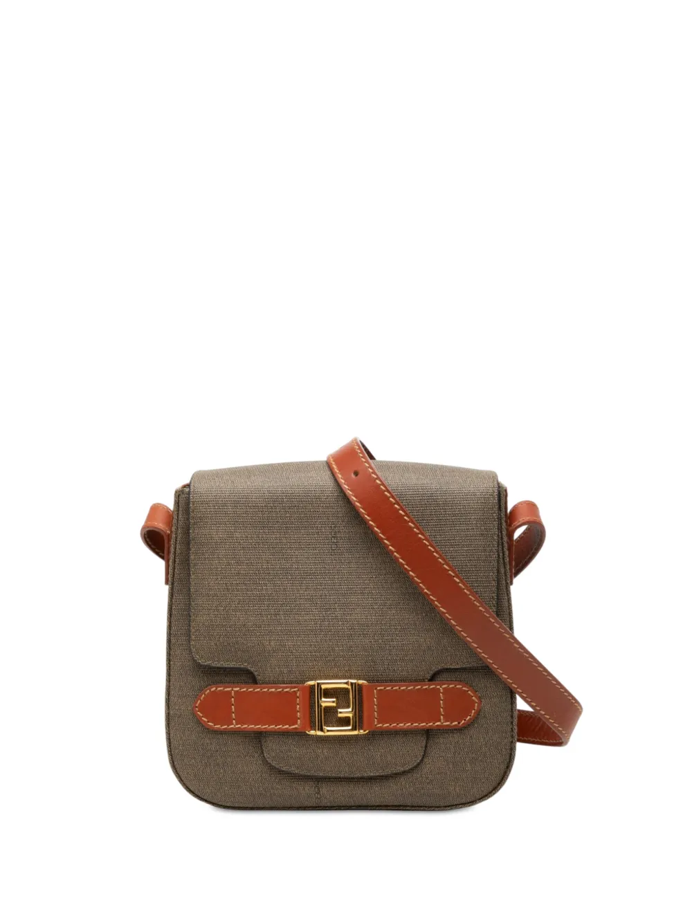 Fendi Pre-Owned 20th Century Umhängetasche aus Canvas - Braun