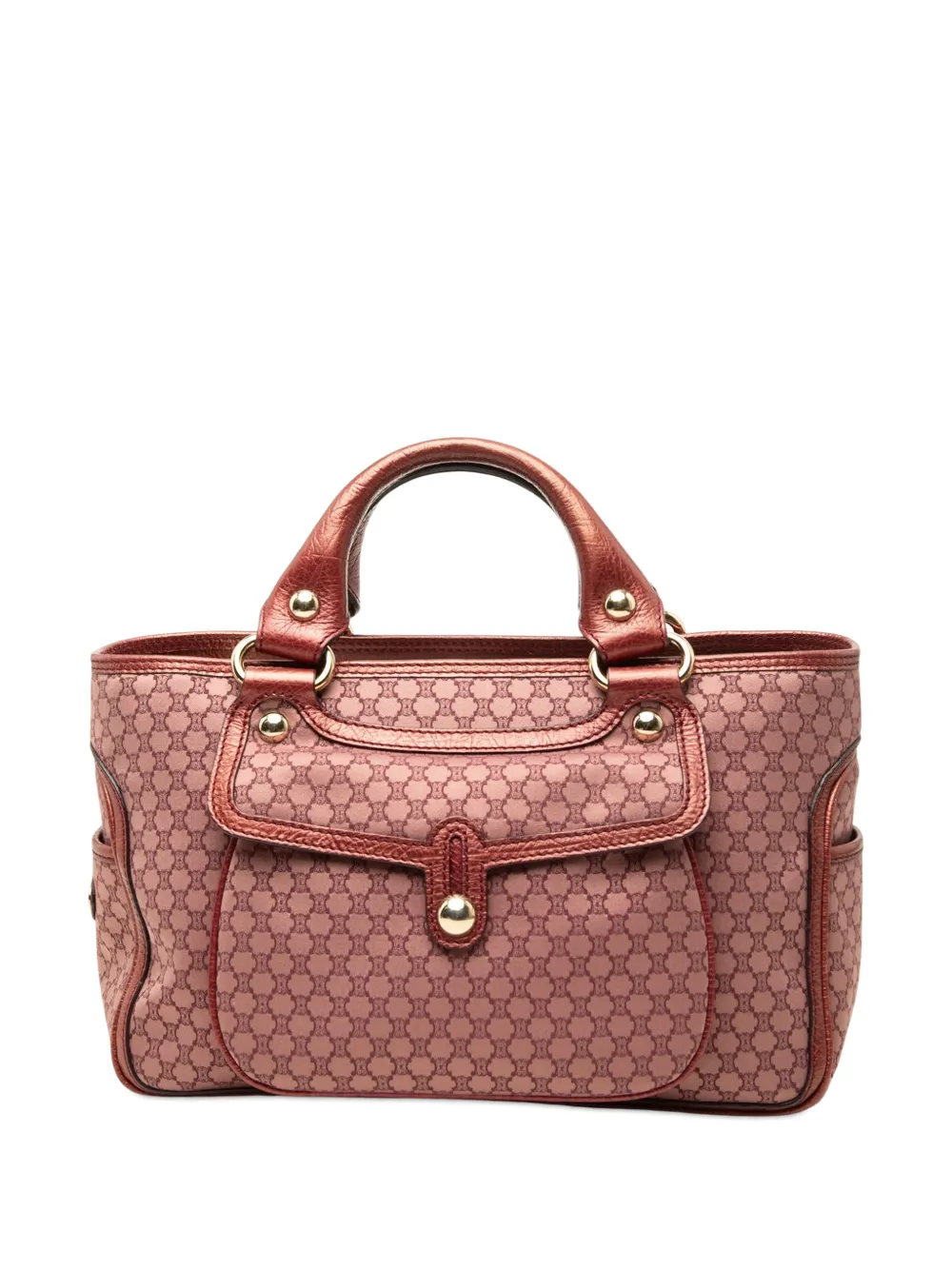Celine Pre-Owned 2016 Macadam Canvas Boogie handbag - Pink