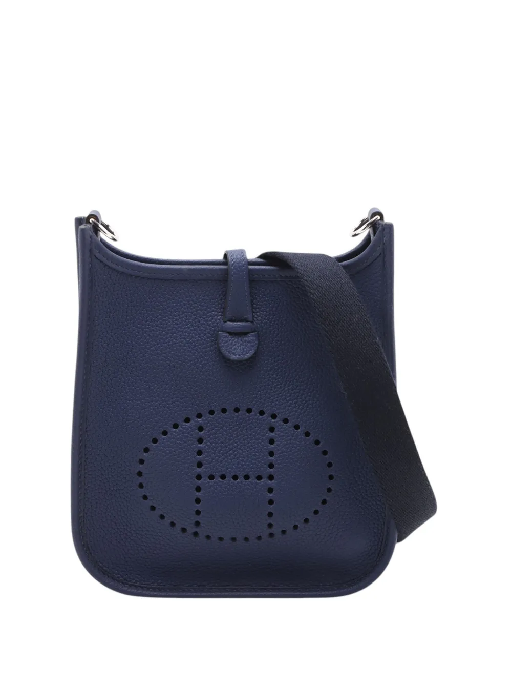 Hermès Pre-Owned 2021 Clemence Evelyne Amazone Umhängetasche 16cm - Blau