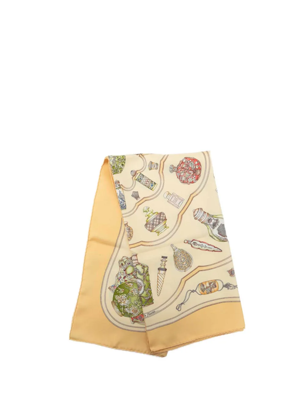Hermès Pre-Owned 1980-2010 Qu Importe Le Flacon Schal aus Seide 90cm - Mehrfarbig