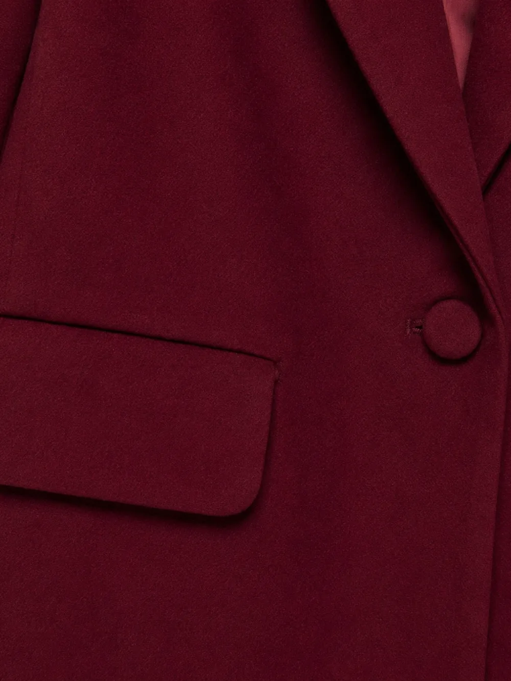Miss Grant Kids Blazer met enkele rij knopen Rood
