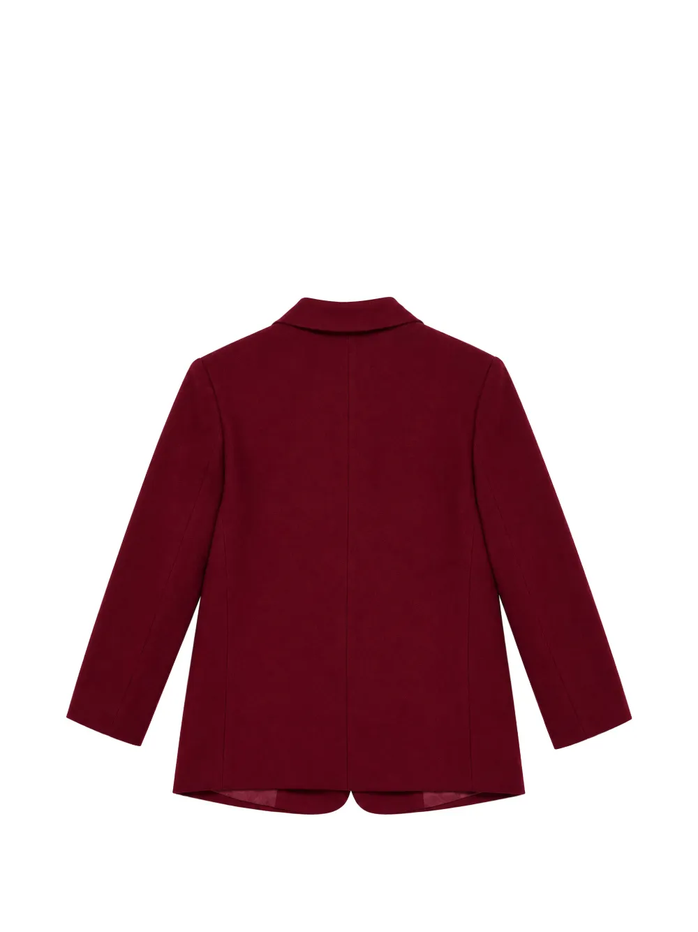 Miss Grant Kids Blazer met enkele rij knopen Rood