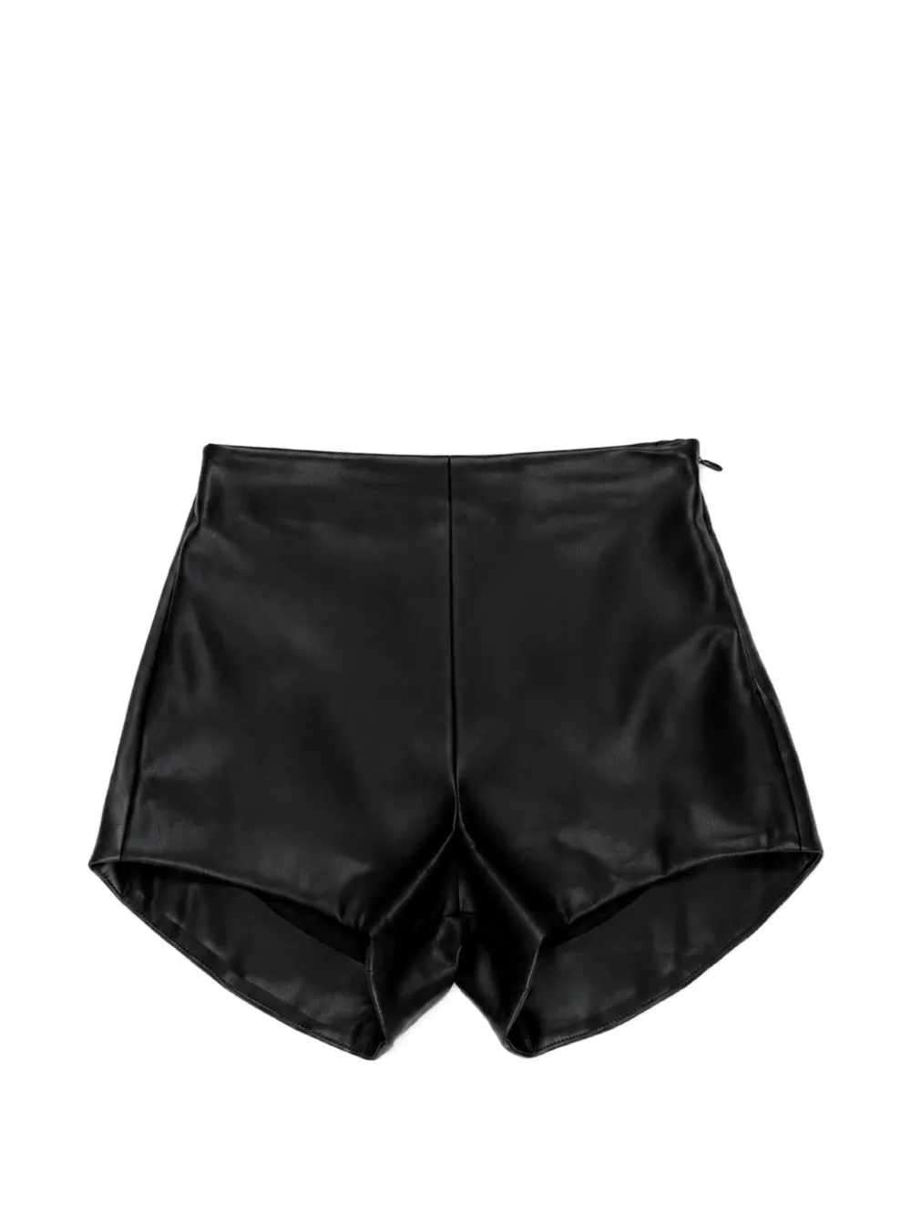 Miss Grant Kids short en cuir artificiel - Noir