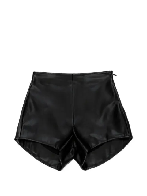 Miss Grant Kids Shorts aus Faux-Leder