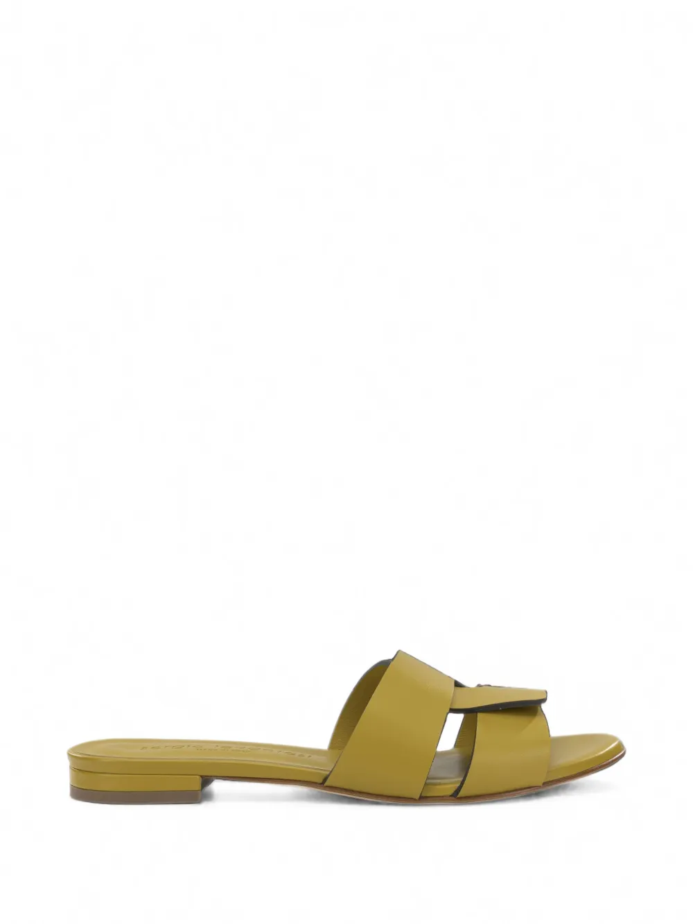Sergio Levantesi Leather Sandals In Green