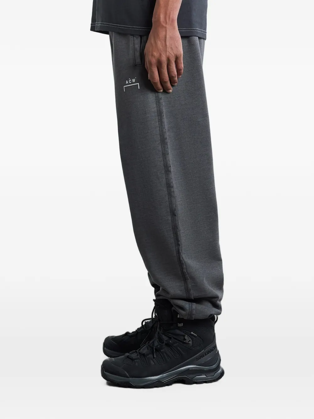 A-COLD-WALL* Brunton trainingsbroek met logo-print Grijs