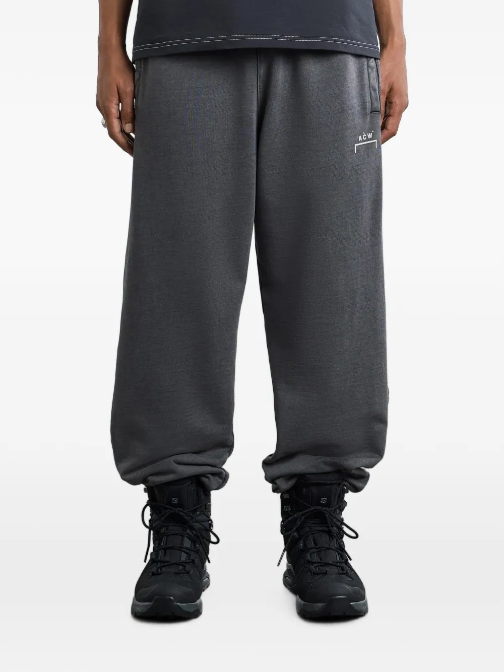 A-cold-wall* Brunton Logo-print Track Pants In Gray