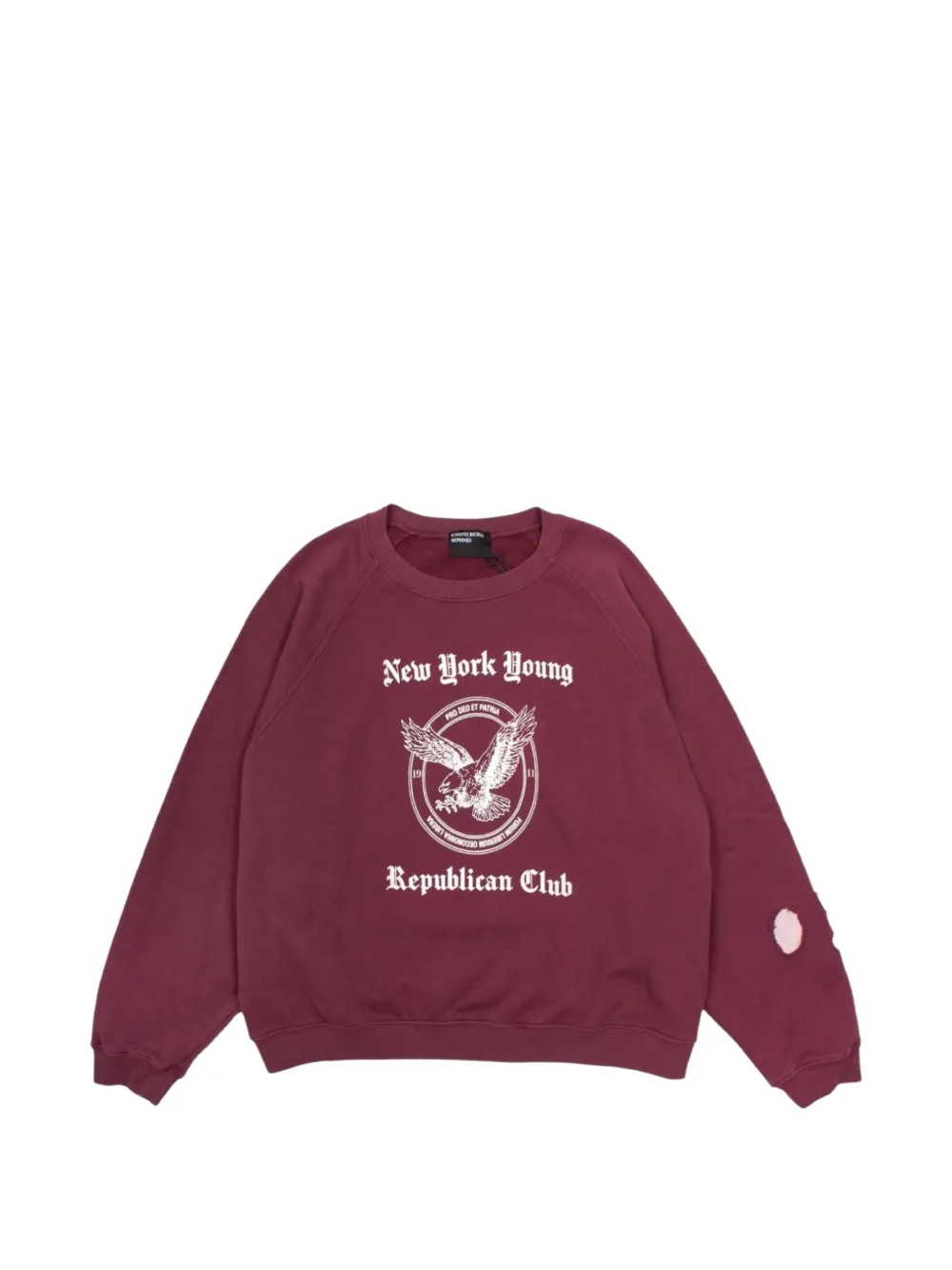 Enfants Riches Déprimés logo-print distressed sweatshirt