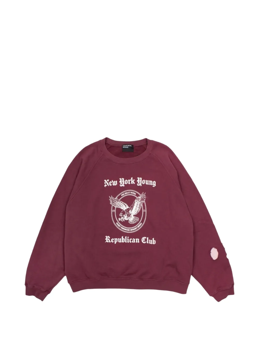 Enfants Riches Déprimés sweat à logo imprimé - Rouge Enfants Riches Déprimés sweat à logo imprimé - Rouge