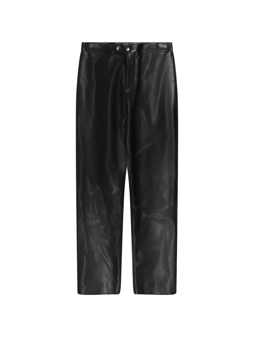 Jil Sander leather trousers - Noir Jil Sander leather trousers - Noir