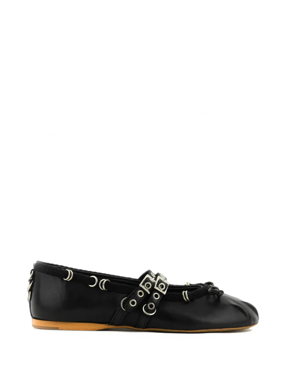 Posa Vita Ballerina Piercing eyelet-embellished ballet flats
