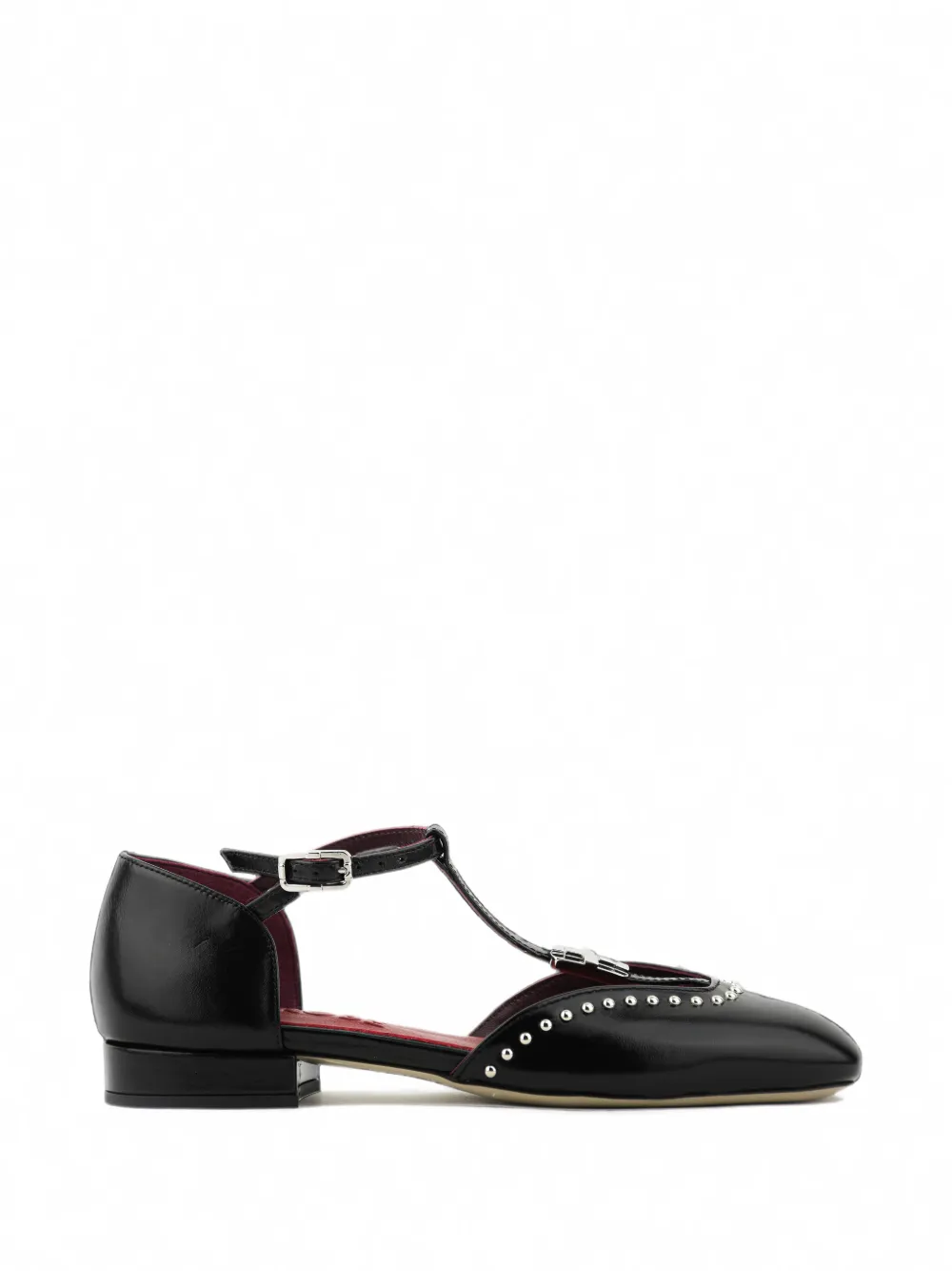 Morobé Florinne 01 studded T-bar ballet flats
