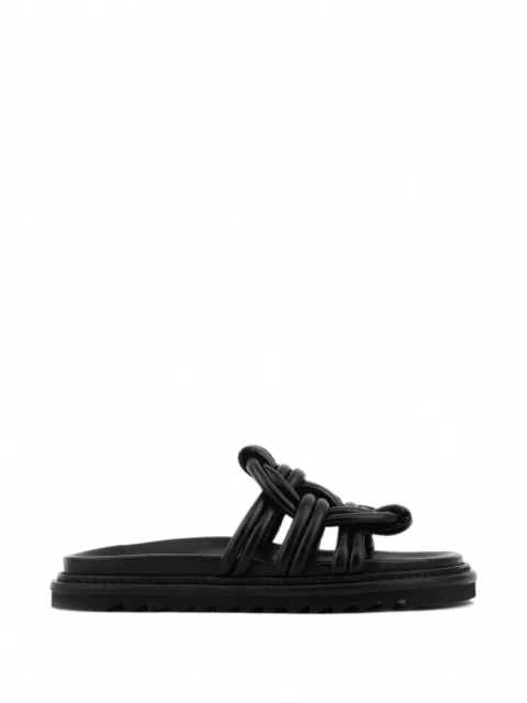 Morobé Aria knotted leather sandals