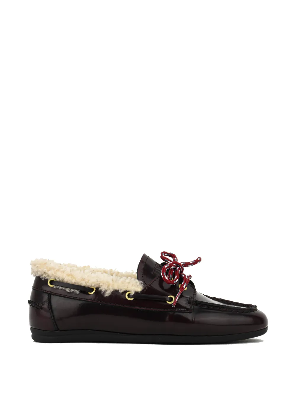 TORAL SHOES Mocassini da barca - Rosso
