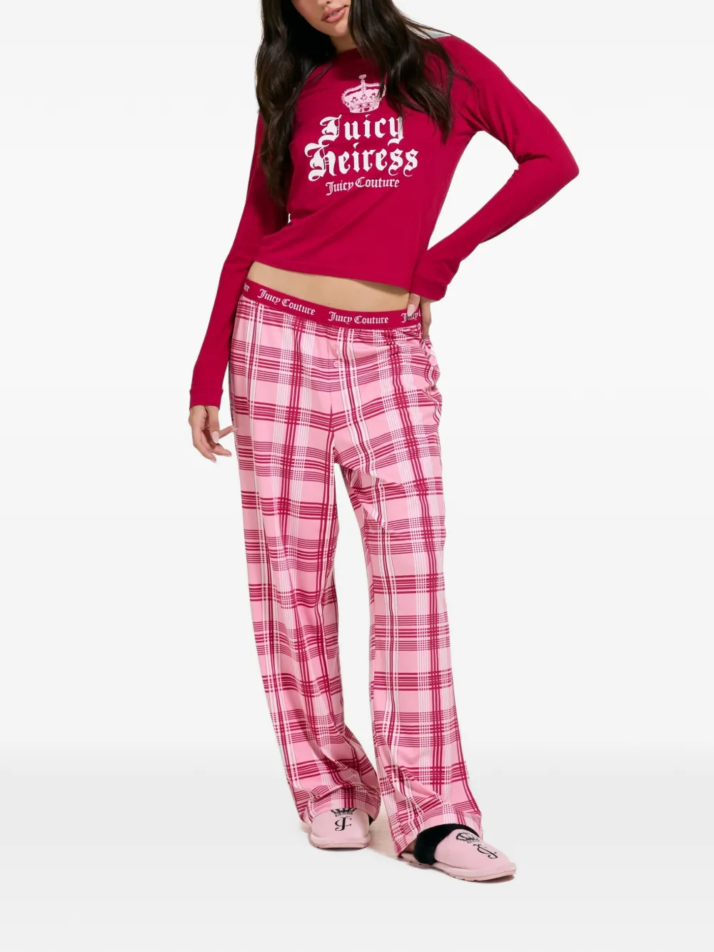 Juicy Couture pyjama Heiress (deux pièces) - Rose